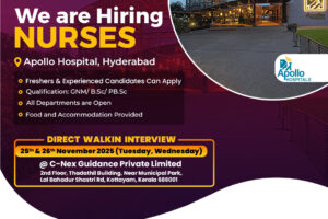 Apollo Hospitals, Hyderabad 13-11-2025 1080 X 1080