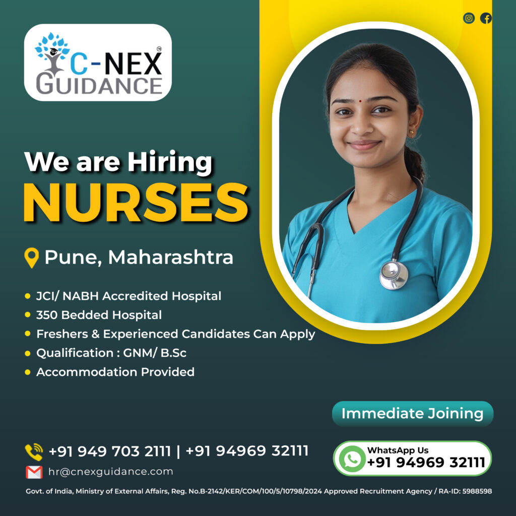 Nursing Recruitment for Noble Hospitals & Research Centre, Pune