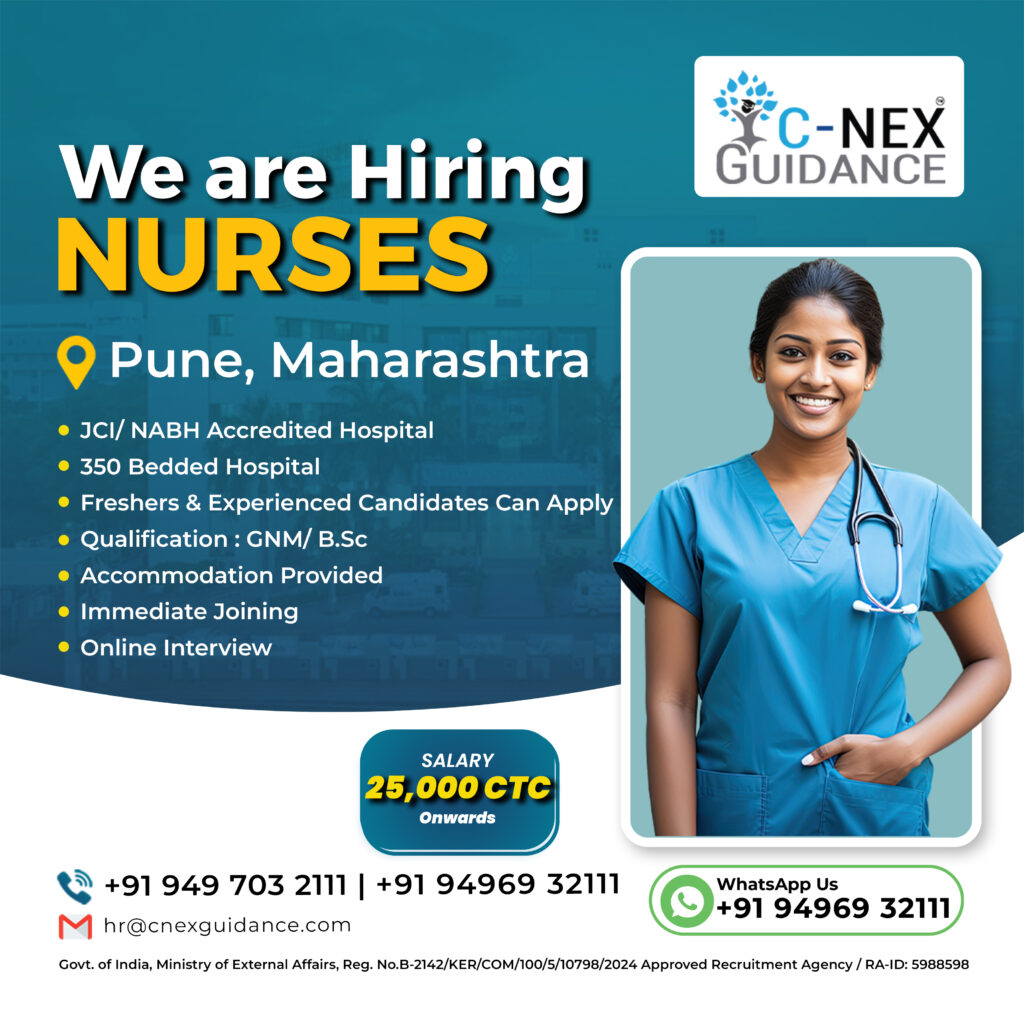 Nursing Recruitment for Noble Hospitals & Research Centre, Pune